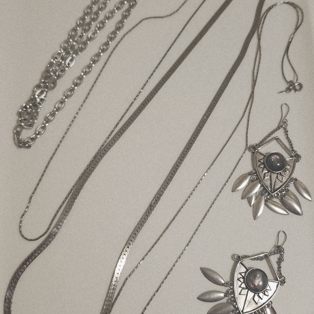 Elegant Silver Tone Bundle (Not Actual Silver)